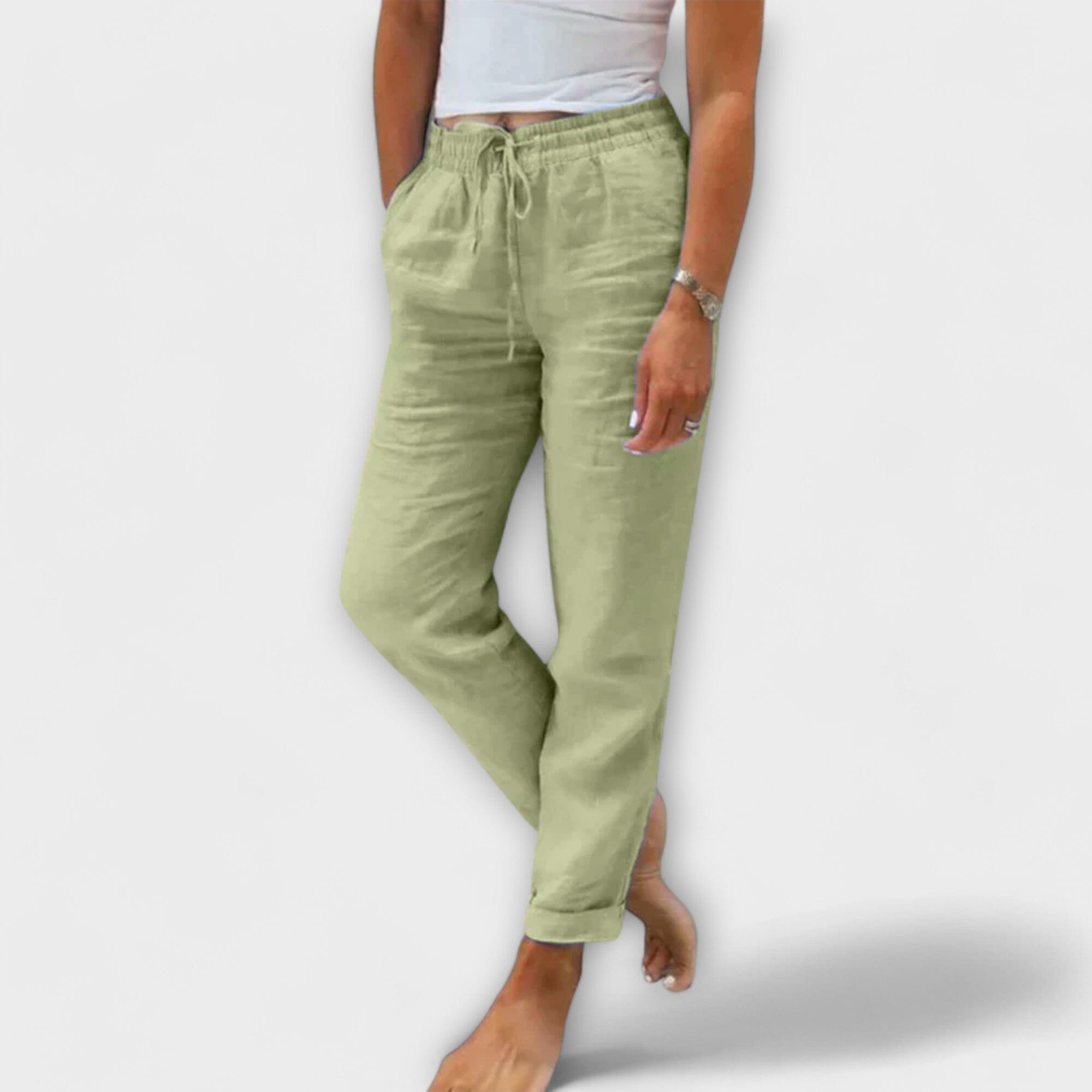 Pantalón de lino ligero | Stacy